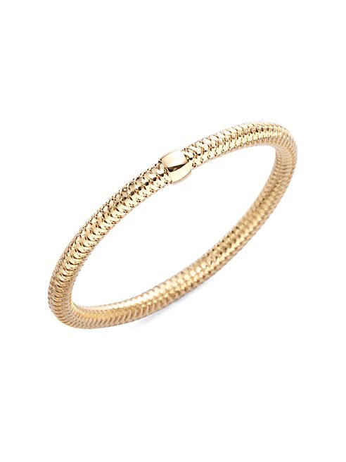 Roberto Coin - Primavera 18K Yellow Gold Woven Bracelet