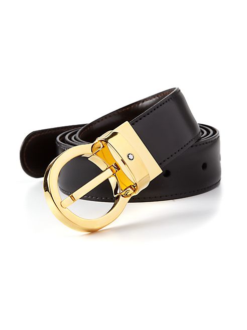 Montblanc - Reversible Leather Belt