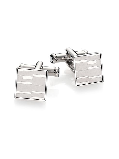 Montblanc - Mystery Stainless Steel Cuff Links