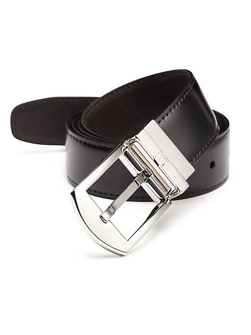 dunhill - Classic Leather Reversible Belt