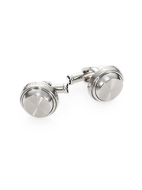 Montblanc - Round Stainless Steel Cuff Links