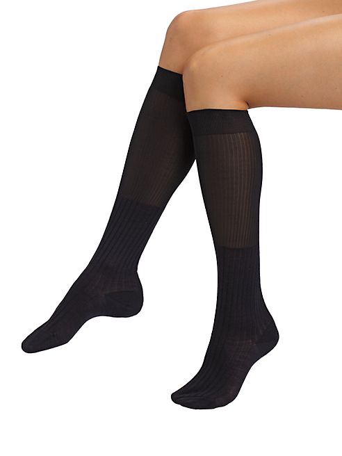 Maria La Rosa - Ribbed Knee Socks