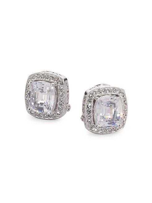 Adriana Orsini - Cushion-Cut Clip-On Earrings