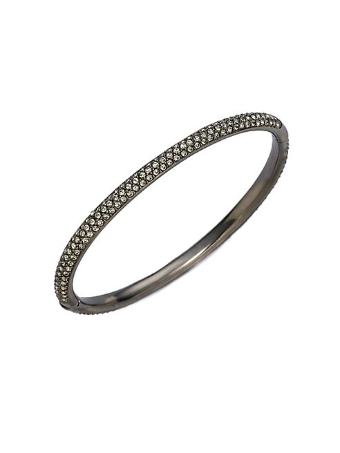 Adriana Orsini - Two-Row Pavé Antiqued Bracelet