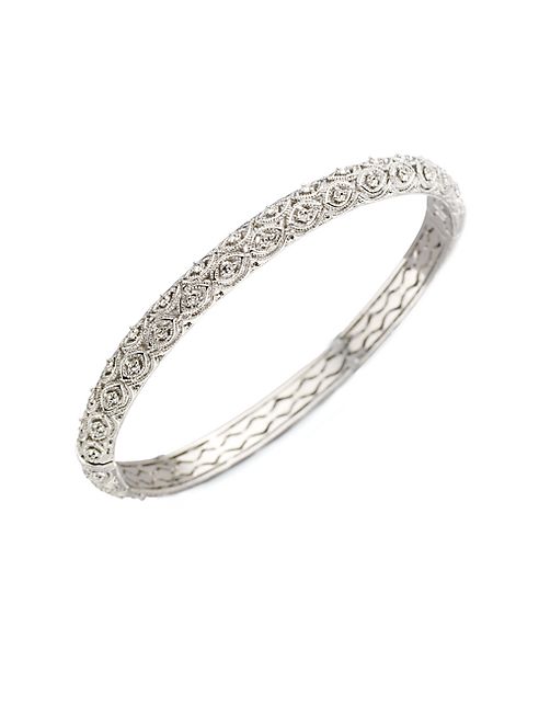 Adriana Orsini - Filigree Pavé Bracelet