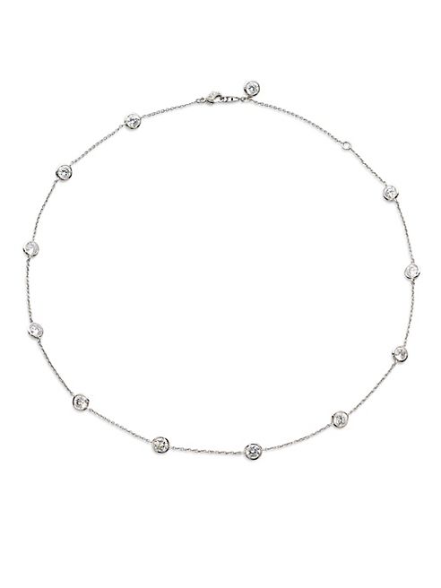 Adriana Orsini - Bezel-Set Stationed Necklace