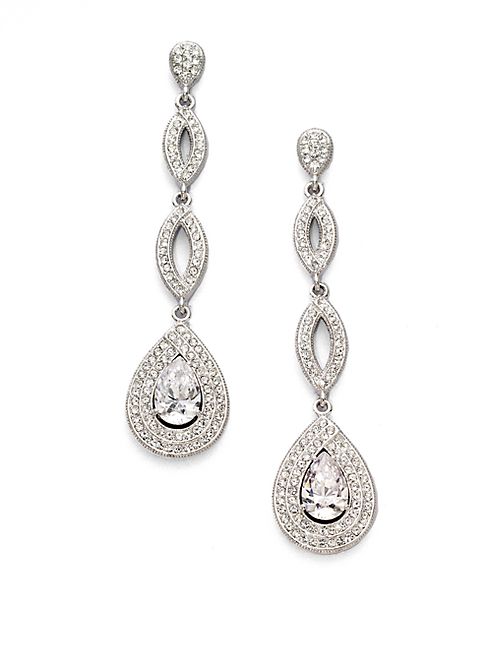 Adriana Orsini - Crystal Drop Earrings