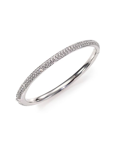 Adriana Orsini - Pavé Crystal Bangle Bracelet