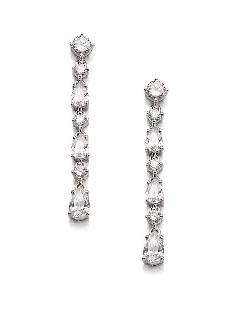 Adriana Orsini - Liner Post Top Drop Earrings