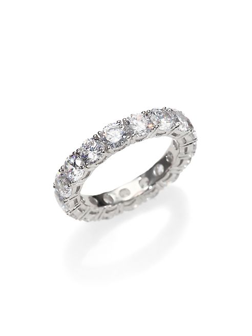 Adriana Orsini - Sterling Silver Eternity Band Ring