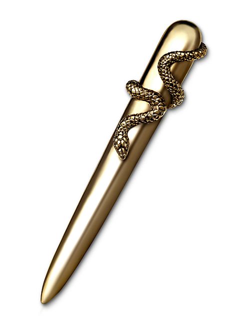 L'Objet - Goldplated Snake Letter Opener