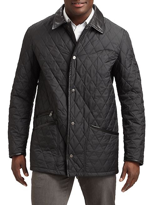 Salvatore Ferragamo - Quilted Tech Coat