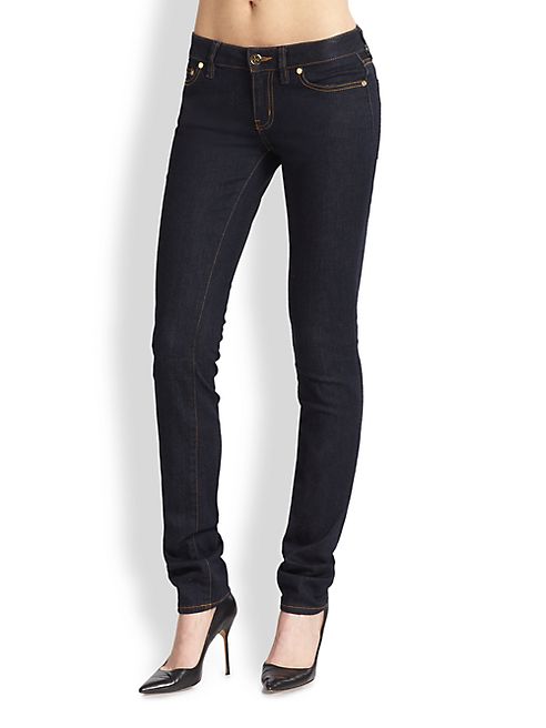 Tory Burch - Super-Skinny Rinse Jeans