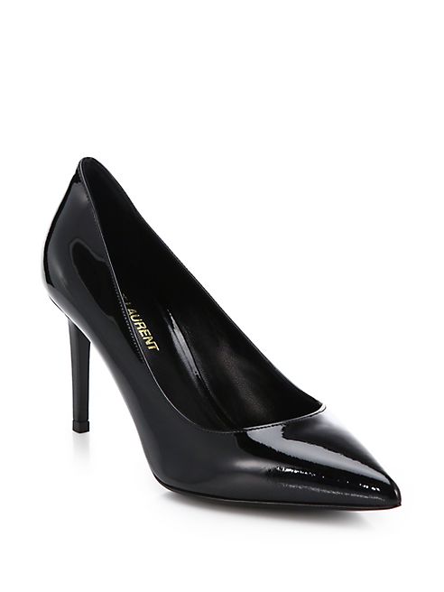 Saint Laurent - Paris Patent Leather Pumps