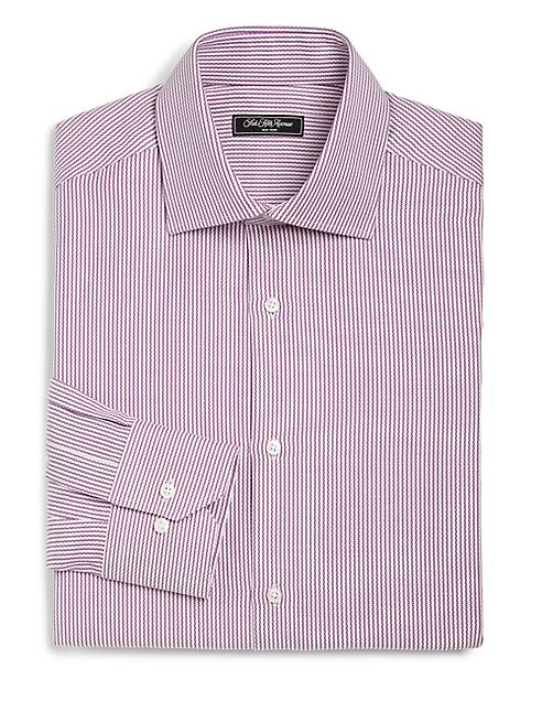 Saks Fifth Avenue Collection - Regular-Fit Bengal Stripe Dress Shirt