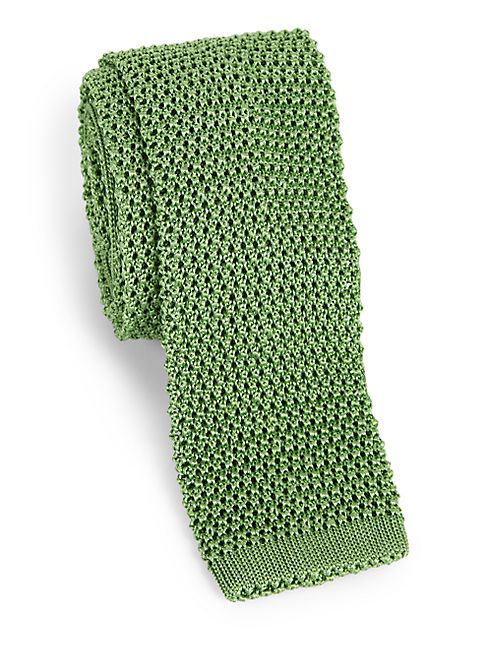 Charvet - Solid Silk Knit Tie