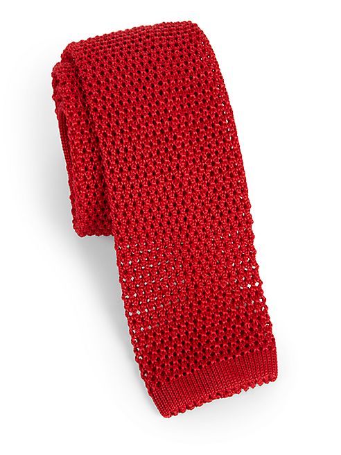 Charvet - Solid Silk Knit Tie