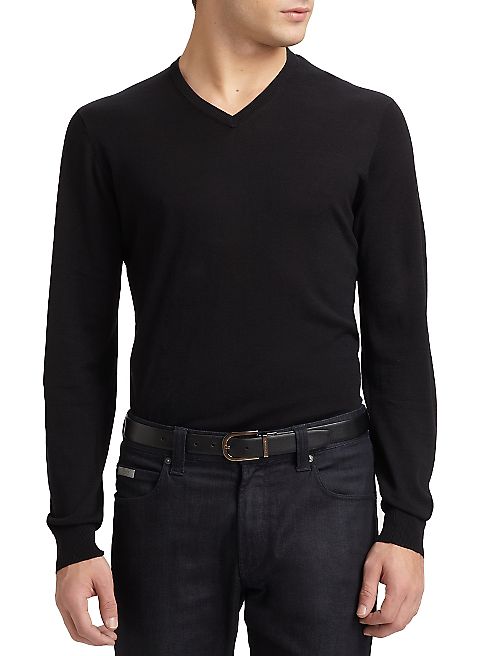 Armani Collezioni - V-neck Shirt