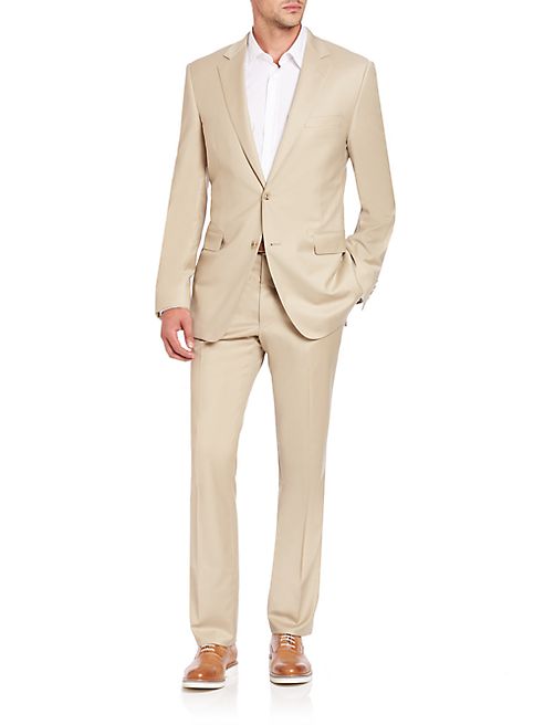 Saks Fifth Avenue Collection - Basic Wool-Blend Suit