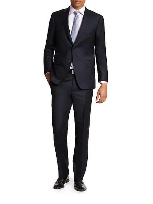 Saks Fifth Avenue Collection - Samuelsohn Basic Wool Suit