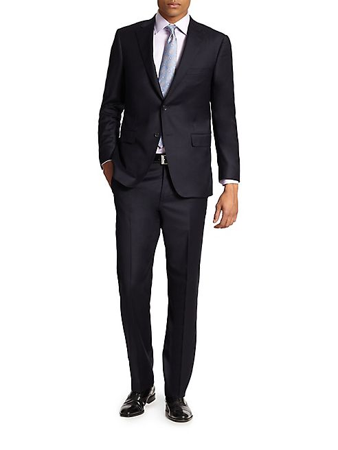 Saks Fifth Avenue Collection - Basic Wool Suit