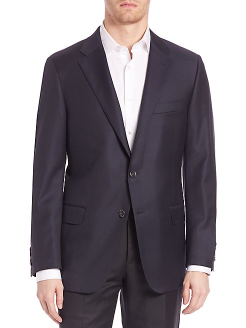 Hickey Freeman - Beacon Worsted Wool Blazer