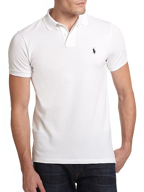 Polo Ralph Lauren - Custom-Fit Cotton Mesh Polo