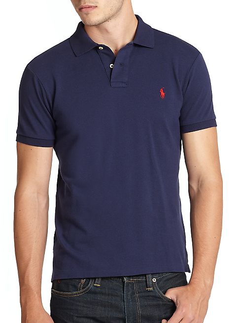 Polo Ralph Lauren - Custom Fit Basic Mesh Knit Polo