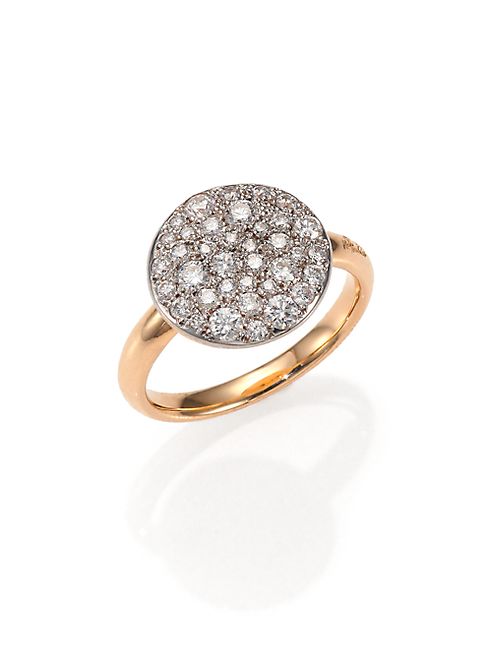 Pomellato - Sabbia Diamond & 18K Rose Gold Ring