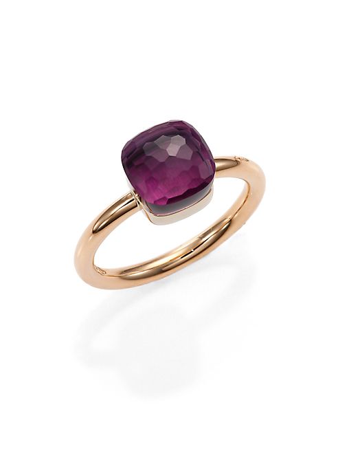 Pomellato - Nudo Amethyst & 18K Rose Gold Small Ring