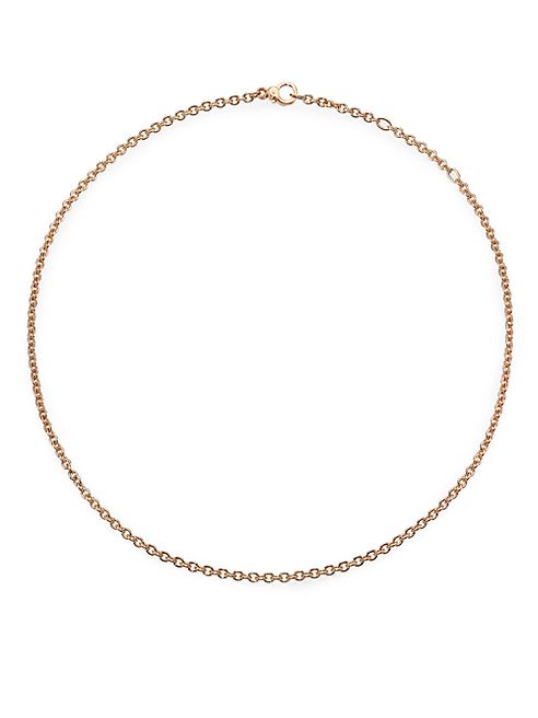 Pomellato - Sabbia 18K Rose Gold Necklace Chain/16.5