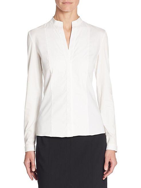 Akris punto - Elements Poplin Blouse