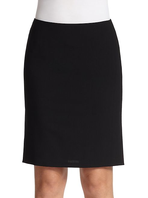 Akris punto - Elements Godet Wool Pencil Skirt