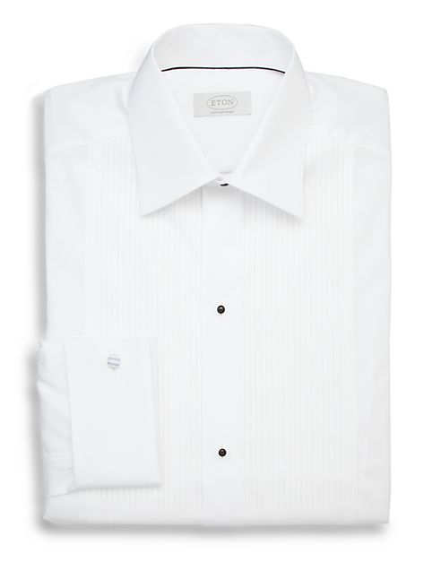 Eton - Contemporary-Fit Pleated Bib Formal Dress Shirt