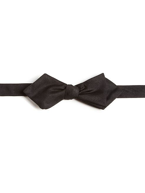 Carrot & Gibbs - Pre-Tied Silk Bow Tie