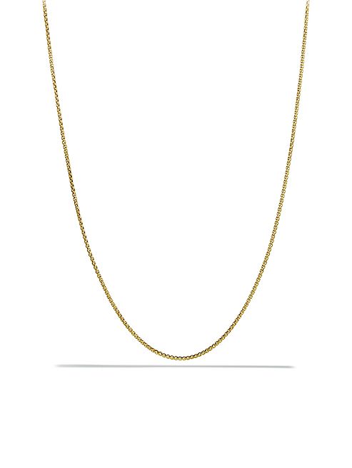 David Yurman - Medium Box Chain in Gold