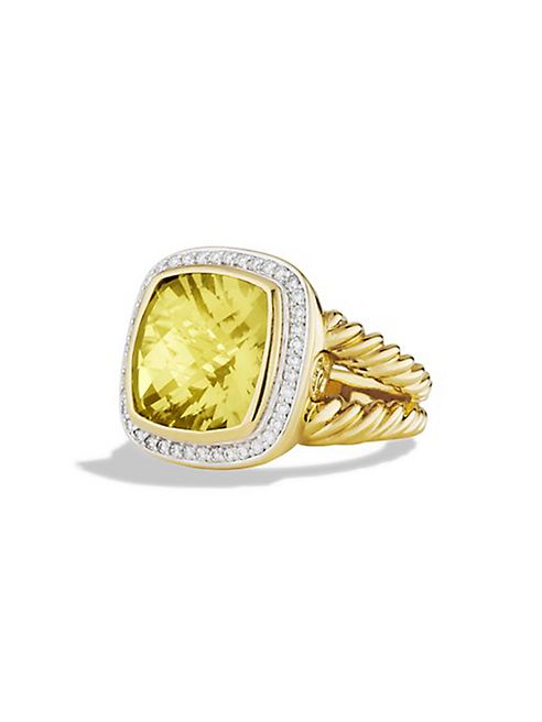 David Yurman - Albion Ring with Diamonds in Gold