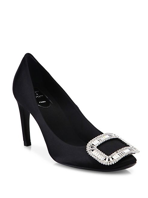 Roger Vivier - Belle De Nuit Buckle Detailed Pumps