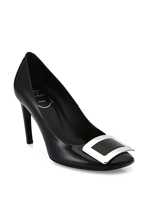 Roger Vivier - Belle de Nuit Patent Leather Pumps