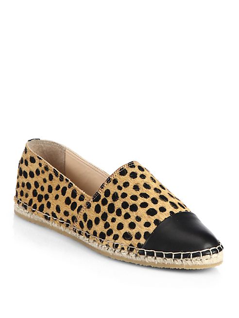 Loeffler Randall - Mara Calf Hair Espadrille Flats