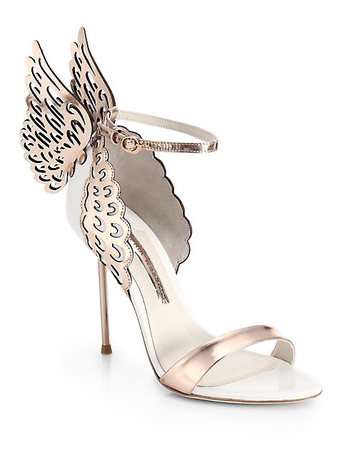 Sophia Webster - Evangeline Winged Leather Sandals