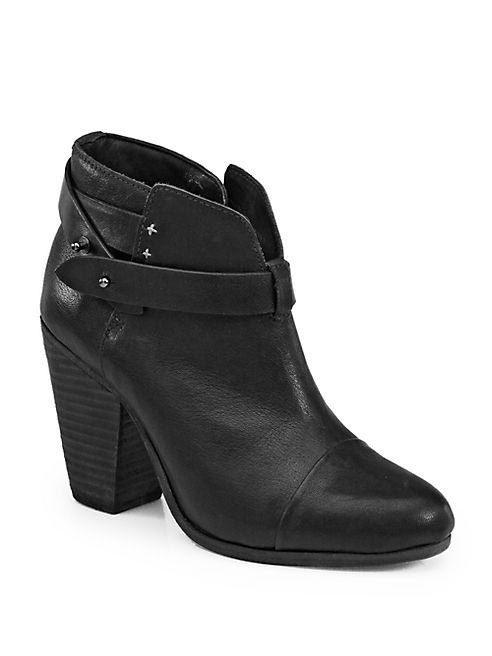 Rag & Bone - Harrow Leather Ankle Boots