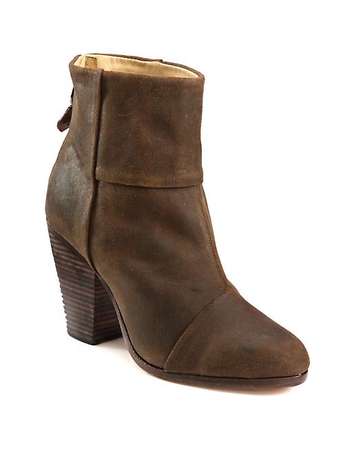 Rag & Bone - Classic Newbury Suede Ankle Boots