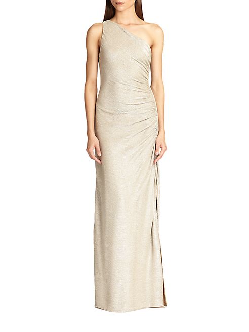 Laundry by Shelli Segal - One-Shoulder Gown