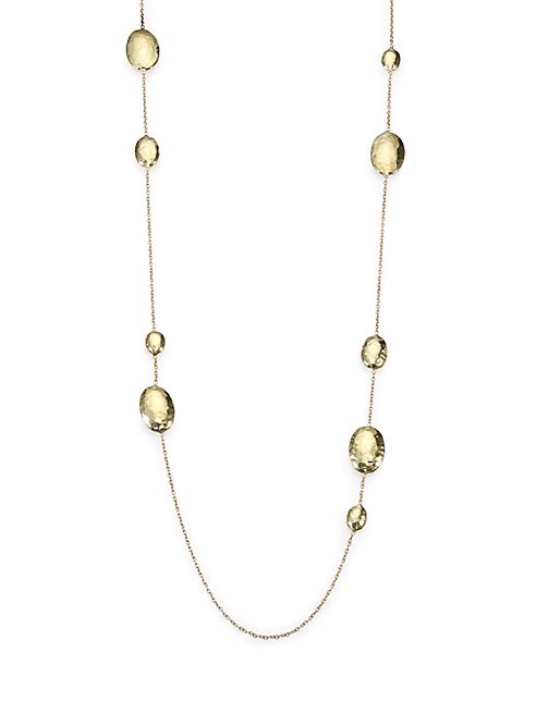 IPPOLITA - Glamazon 18K Yellow Gold Lollipop Station Necklace