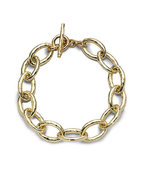 IPPOLITA - Glamazon 18K Yellow Gold Mini Bastille Link Bracelet