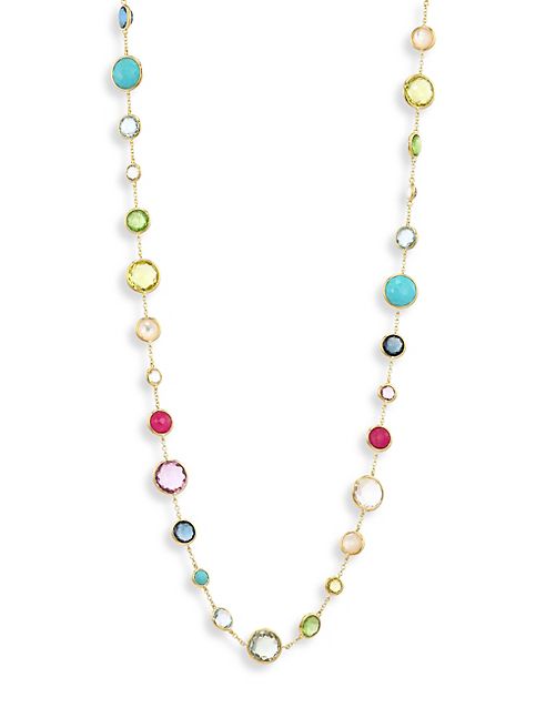 IPPOLITA - Semi-Precious Multi-Stone & 18K Gold Necklace