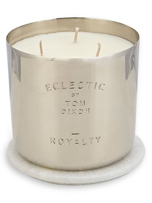 Tom Dixon - Royalty Nickel Large Candle