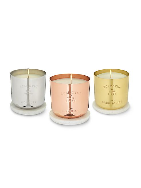 Tom Dixon - Scented Candle Collection/Set of 3