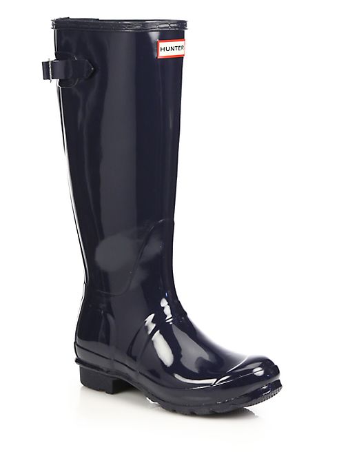 Hunter - Original Back-Adjustable Gloss Rain Boots